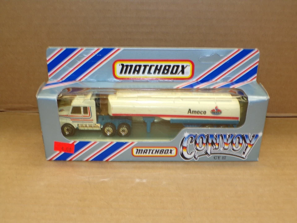 Matchbox Convoy Cy-17 Cadbury's Fudge Tanker Semi Truck Trailer Big Rig 1987 87