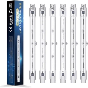 BROTOU 6 Pack 300W 2800K Warm White Eco Halogen R7S Bulbs, 4480LM,...  - Picture 1 of 10