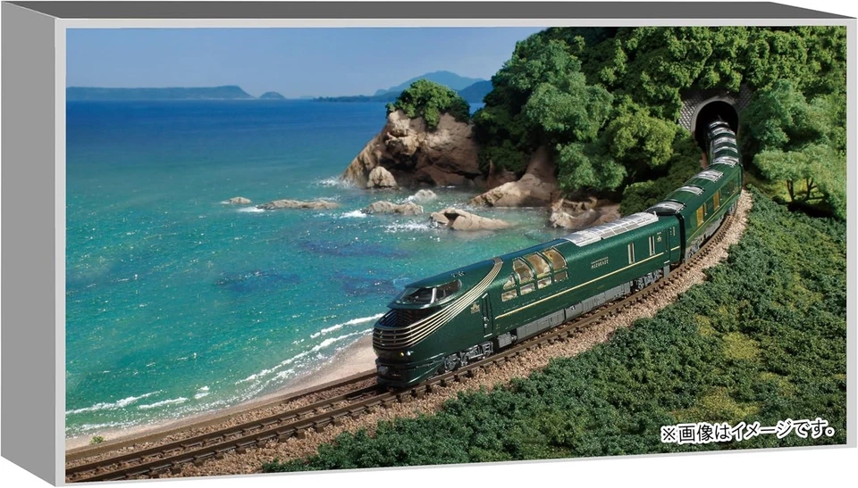 KATO 10-1965 N Gauge 87 Series TWILIGHT EXPRESS Zuikaze 4-Car Basic Set - Image 1 of 1