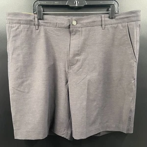 NWT Faherty Brand Belt Loop All Day Short 9" Grey Men's Size 40 Flat Front Chino - Picture 1 of 9