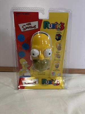 NEW SEALED Vintage The Simpsons Homer Rubik's Cube 2002 Hasbro Milton Bradley - Image 1 of 3