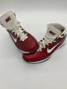 Nike Air Max Red & White High Top Basketball Shoes Mens Size 13 407705-601 - Bild 1 von 11