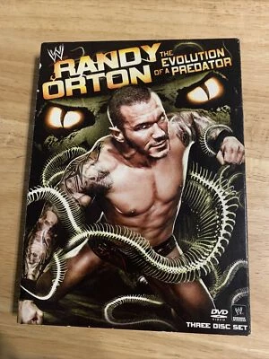 WWE Randy Orton The Evolution Of A Predator 3 Disc Set DVD Wwf Aew - Image 1 of 4