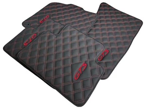 Leather Floor Mats for Porsche Macan GTS 2014-2023 95B LHD Carpet AutoWin Luxury - Picture 1 of 24