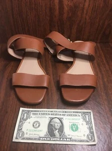 Banana Republic Flat Ankle Strap Sandals Size 6 - Picture 1 of 6