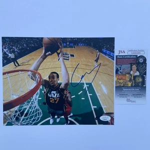 Rudy Gobert Signed 8x10 Photo Autograph JSA COA Utah Jazz NBA Picture Poster - Picture 1 of 3