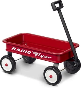 Radio Flyer 16.5” Retro Toy Wagon Amazon Exclusive W9A - Red - Picture 1 of 3