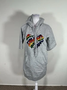 Michael Kors Rainbow Logo Hoodie Dress Size XS - Picture 1 of 6