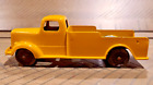 Tootsietoy 1954-1957 6" Mack L-Line Stake Truck Step Side Yellow Vintage Diecast