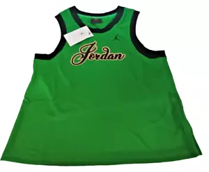 Nike Women's Jordan Jumpman Jersey Mesh Tank Top Multi Sizes Green - Picture 1 of 4