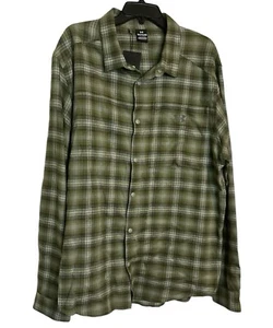 Under Armour UA Tradesman Flex Flannel LS Green Shirt 1372600 504 Men’s 2XL NWT - Picture 1 of 7