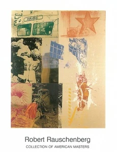 Robert Rauschenberg - Favor Rites Art Print 1999 Abstract Pop Poster 35.5x27.5 - Picture 1 of 1