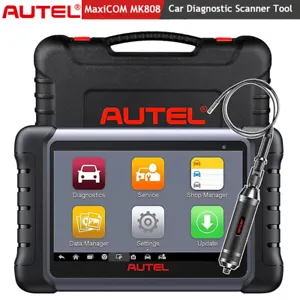 Autel MaxiCOM MK808 Bi-Directional Car Diagnostic Scanner Tool Key Coding +MV108 - Picture 1 of 12