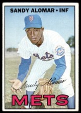 1967 TOPPS SANDY ALOMAR 561 VG SP HIGH # BASEBALL NEW YORK METS