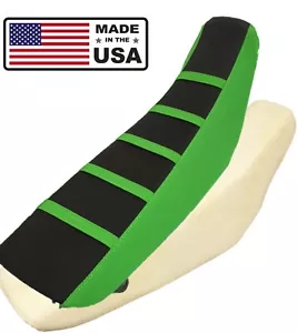 KAWASAKI Ribbed TALL Seat Cover and FOAM KLX140 2008-2023 - Bild 1 von 3