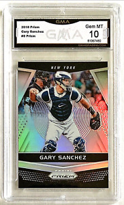 2018 Chronicles Prizm Gary Sanchez Silver Prizm GMA 10 GEM MINT NY Yankees #8