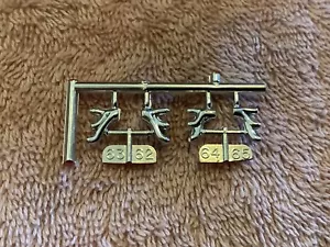 Ricambi modellino scala 1 24 tubi di scarico convertibili Testarossa senza scatola - Foto 1 di 2