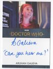 Aruhan Galieva as Tahira DOCTOR WHO Series 11 & 12 Inscription Autograph Card E