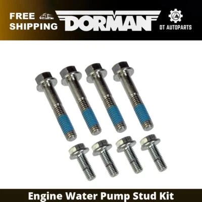 Kit de pernos de bomba de agua para motor Chevrolet K3500 Dorman 1991-2000 1992 1993 1994 Foto 1 de 4