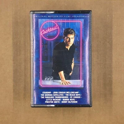 COCKTAIL Cassette Tape ORIGINAL SOUNDTRACK 80s BEACH BOYS KOKOMO - Image 1 of 4