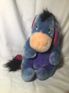 11” DISNEY DETACHABLE TAIL EEYORE DONKEY PLUSH STUFFED ANIMAL Winnie the Pooh - Picture 1 of 4