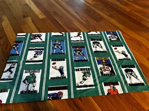 Vintage NFL Teams Pillowcase 31x19 Falcons Giants Bears Browns MORE 1989 80s - Picture 1 of 11