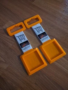 Shopping Cart Wheel Chock, FREE SHIPPING Lifetime Warranty! Cart Stay. 2 For $18 - Picture 1 of 9