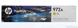 HP PageWide 972A Yellow Ink Cartridge - Picture 1 of 2