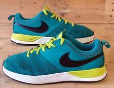 Nike SB Project BA Low Suede Trainers UK8/US9/EU42.5 599698-316 Green/Yellow