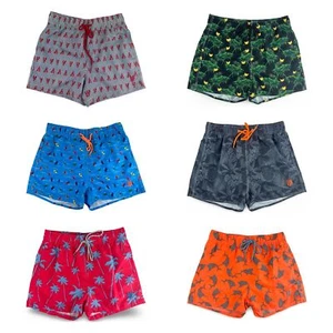 Haute Pression HP Herren Tropical Boardshorts Motiv Print Bunt Urlaub S - XXL - Bild 1 von 19