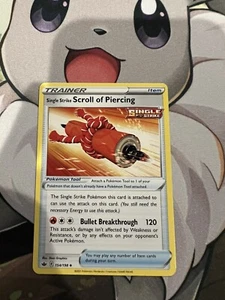 Rotolo di piercing a colpo singolo #154/198 Regno agghiacciante carta Pokémon non comune - Foto 1 di 2