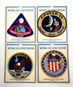 De colección NASA APOLLO 4 Parches Coser Emblemas Espaciales Smithsonian 4 Pulgadas - Imagen 1 de 10