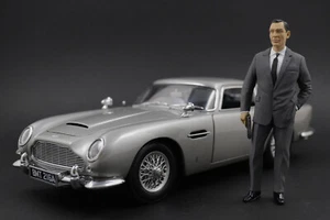 Sean Connery James Bond Figura para 1:18 AUTOart Toyota 2000GT Roadster NO CAR - Imagen 1 de 9