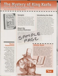 The Mystery of King Karfu (Thematic Unit: Children's, Activities, Educational, - Imagen 1 de 1