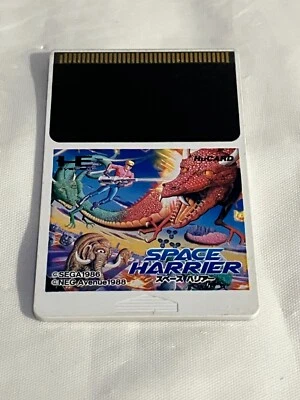 PC Engine SPACE HARRIER Hu Card Only Tested Japan - Image 1 of 2