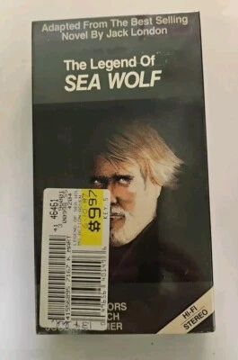 The Legend Of Sea Wolf VHS SEALED Simitar Jack London Chuck Connors VTG  - Image 1 of 4