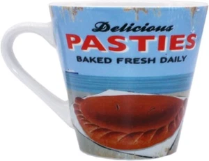 Martin Wiscombe Retro Delicious Pasties Conical Mug - Large Range in Stock - Picture 1 of 1