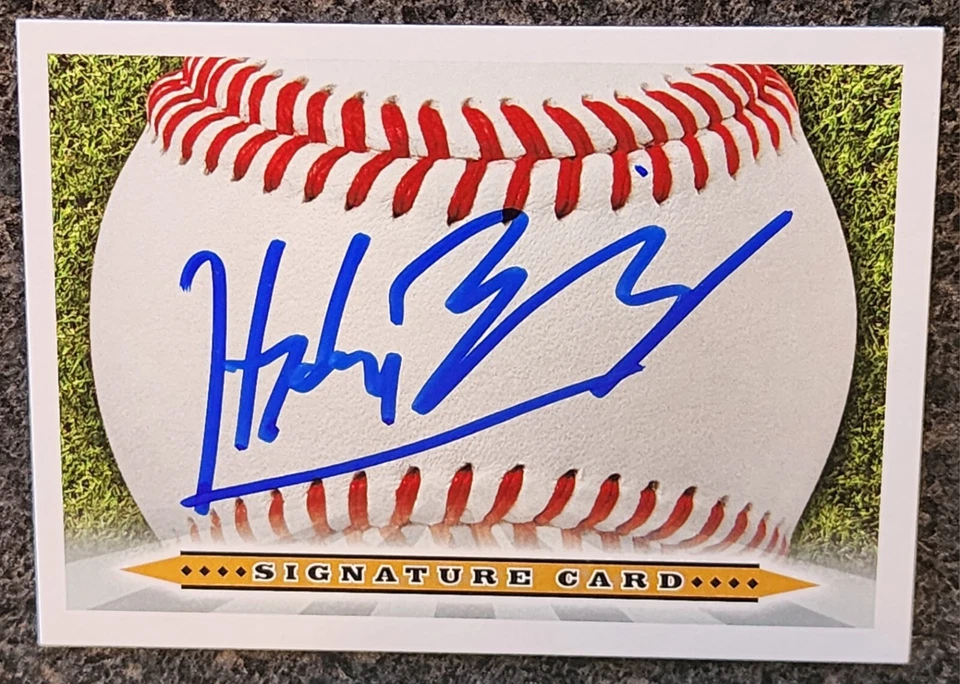 Hayden Birdsong Signed 3.5x2.5 Signature Card S.F. Giants MLB Debut on 6/26/24! - Image 1 of 3
