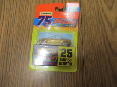 Matchbox Gold Challenge 1997 #25 BMW Z-3 Z3 Roadster - Image 1 of 4