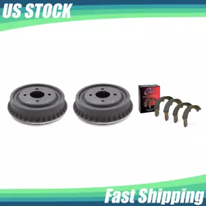 For 1979 Ford Mustang Rear Kit Brake Drums & Brake Shoes - Picture 1 of 6