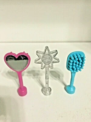 Lego Duplo Glitter Wand Mirror Brush Pink Princess Castle Home Lot Set - Image 1 of 3
