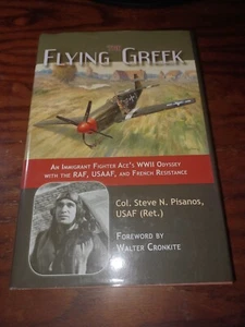 WW II Fighter Ace SIGNED Memoir: The Flying Greek / Col. Steve Pisanos RAF USAAF - Picture 1 of 4