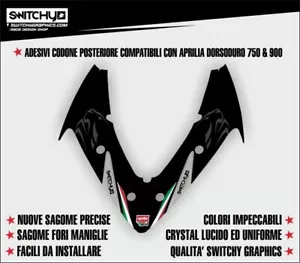 KIT ADESIVI GRAFICHE CODONE "AP03" compatibili con APRILIA DORSODURO 750 & 900 - Bild 1 von 3
