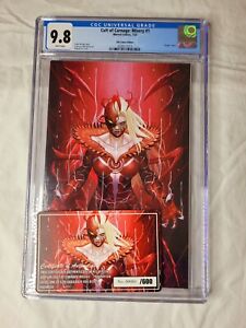 CULT OF CARNAGE: MISERY #1 CGC 9.8 INHYUK LEE EXCL VIRGIN VARIANT LE 600 W/ COA