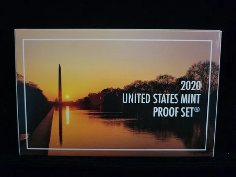2020-S US Mint Proof Set | Beautiful Set | Box & COA | Uncirculated NO W NICKEL Cover