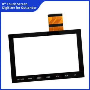 8" Touch-Screen Glass Digitizer Radio For 2020-2022 Mitsubishi Outlander Sport - Picture 1 of 6