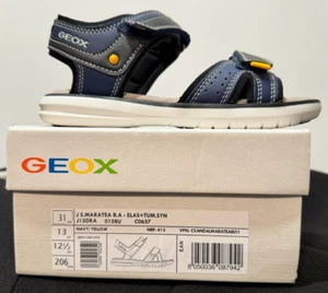 GEOX Maratea Sandal Blue / White (New with box) - Picture 1 of 1