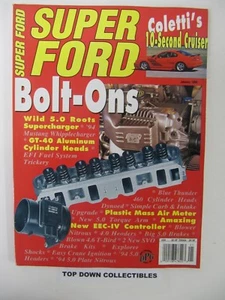 Super Ford Magazine Jan. 1995 Coletti's 10-Second Cruiser - Foto 1 di 2