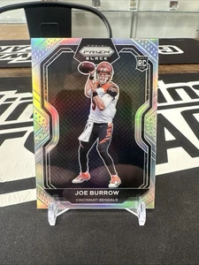 2020 Panini Prizm Black Silver Joe Burrow #PB-1 RC ROOKIE CARD Bengals - Bild 1 von 2