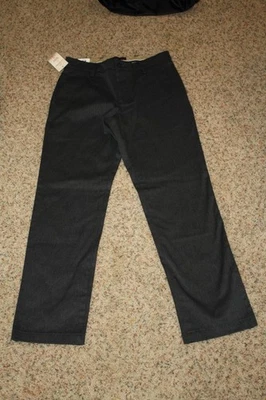 New Mens Dockers Pants Signature Khaki 29 x 30 Lux Cotton Stretch dark gray - Image 1 of 4